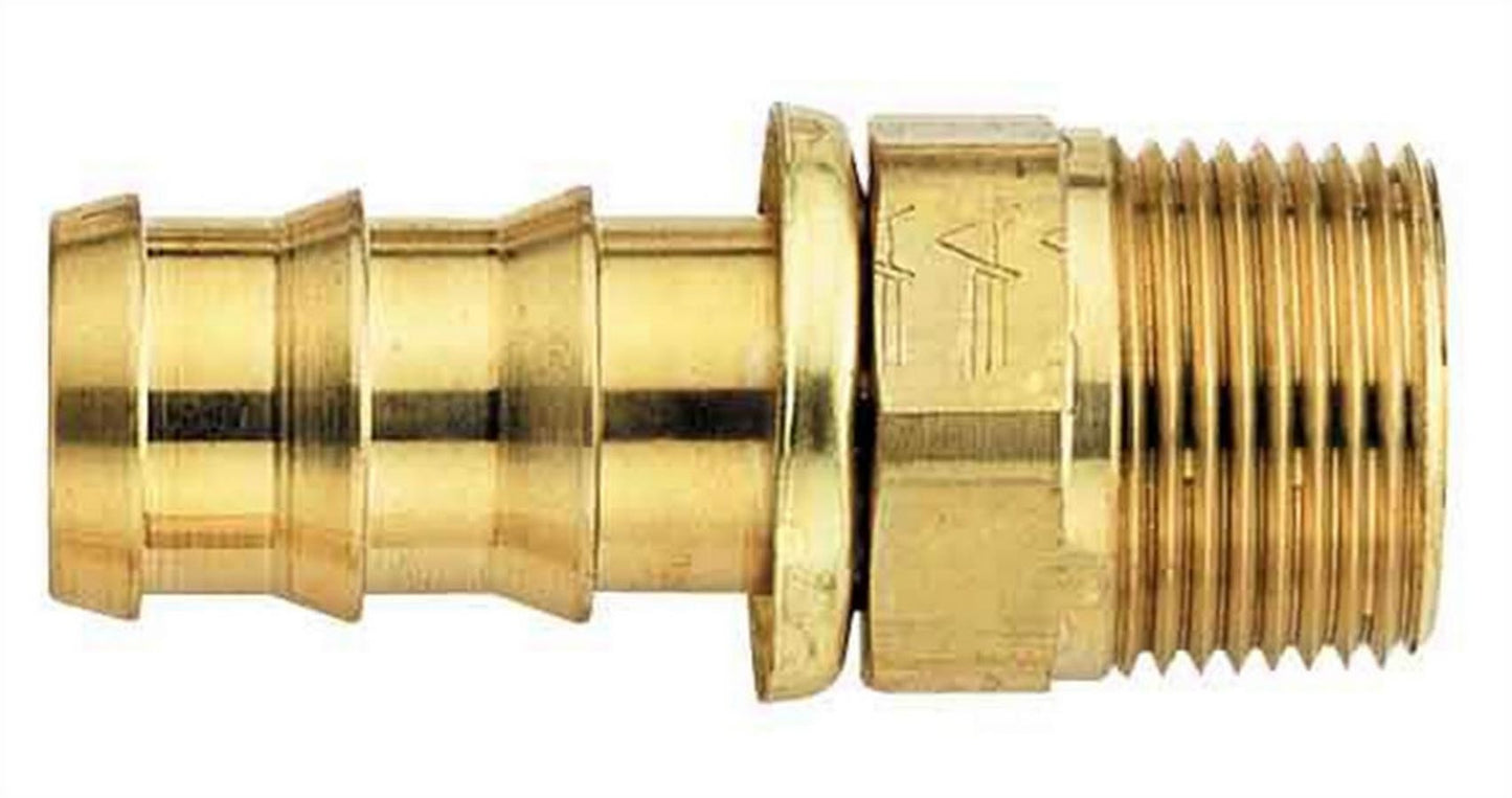 Aeroquip #4 Socketless Hose To 1/4 Male Pipe Fitting AERFBM1201