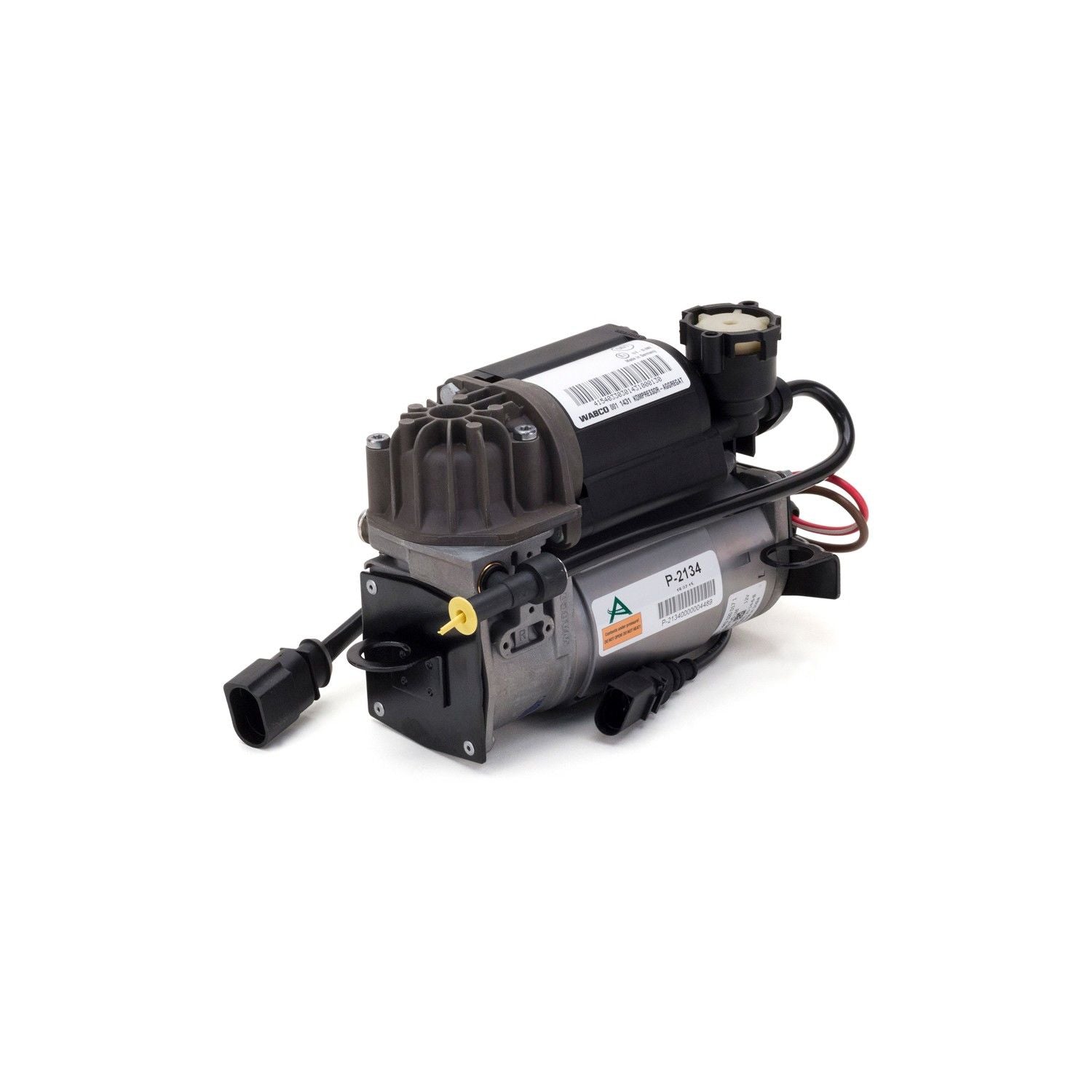 Arnott Industries Air Suspension Compressor  top view frsport P-2134