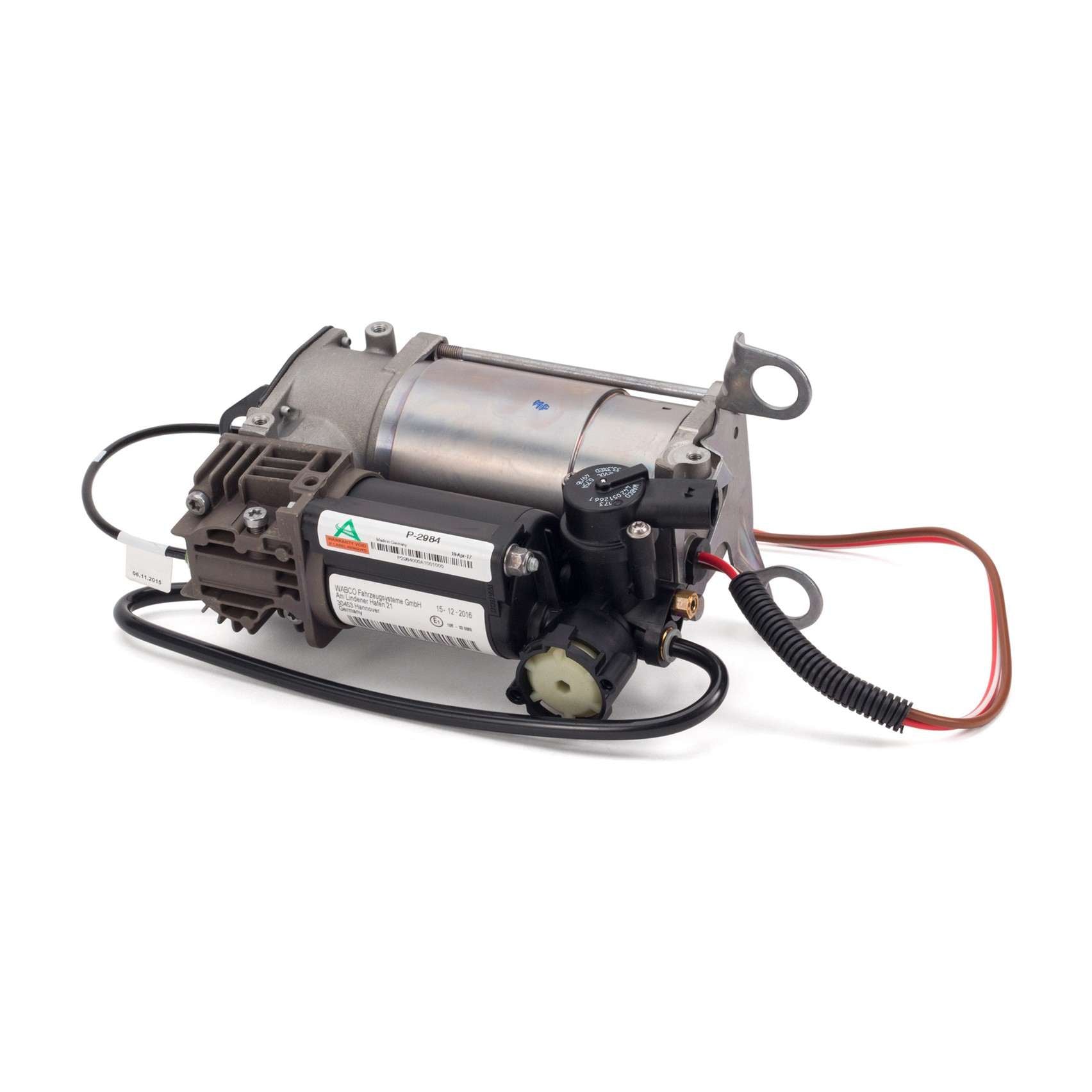 Arnott Industries Air Suspension Compressor  top view frsport P-2984