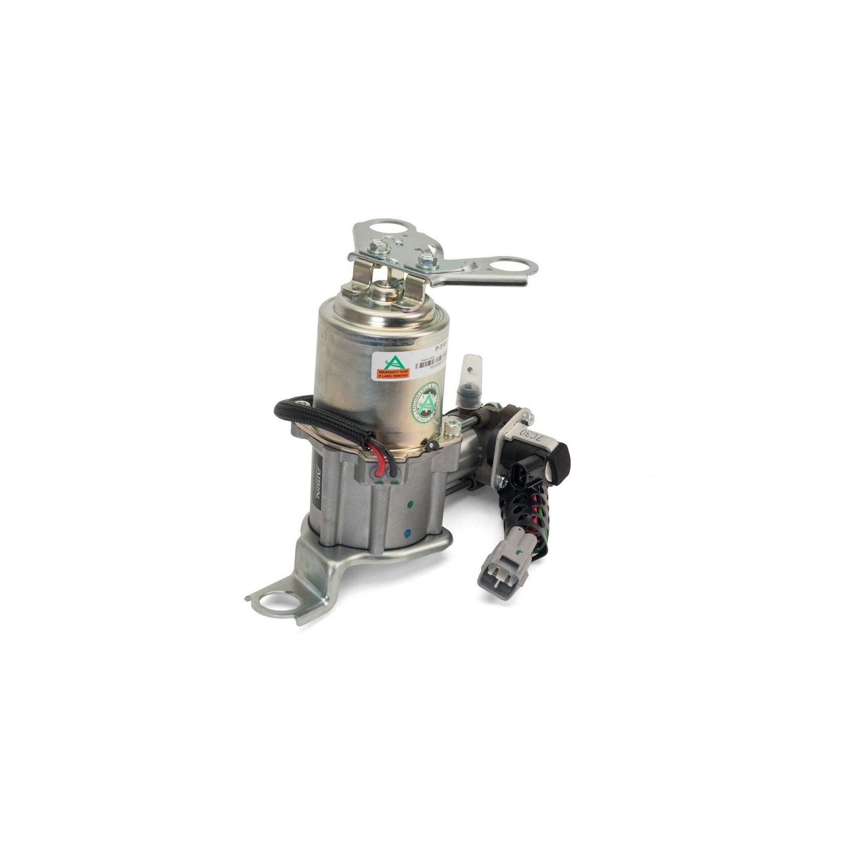 Arnott Industries Air Suspension Compressor  top view frsport P-3191