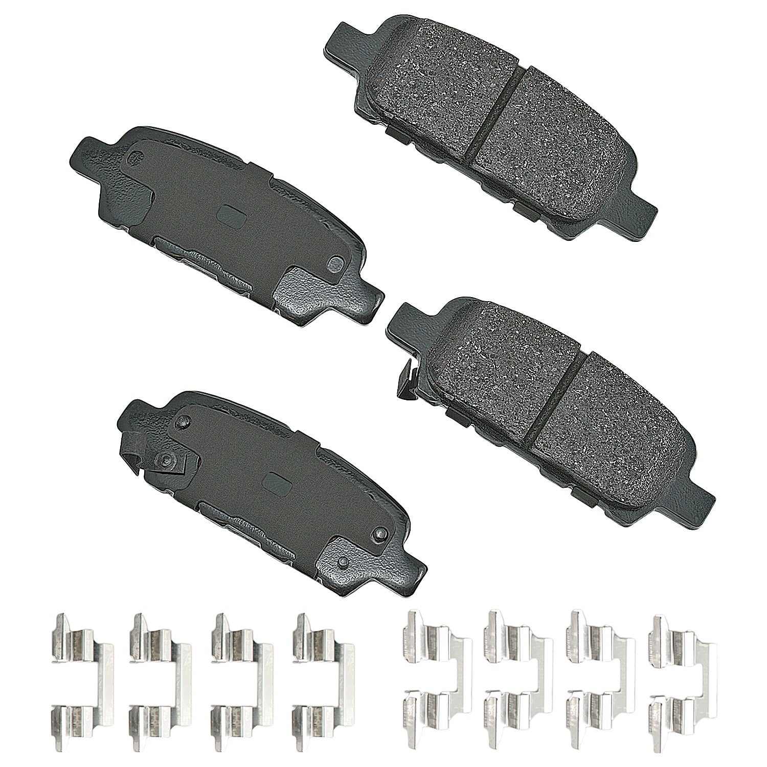 Akebono Brake Pads Infiniti EX35 08-12 EX37 13 FX35 03-12 AKEASP905A