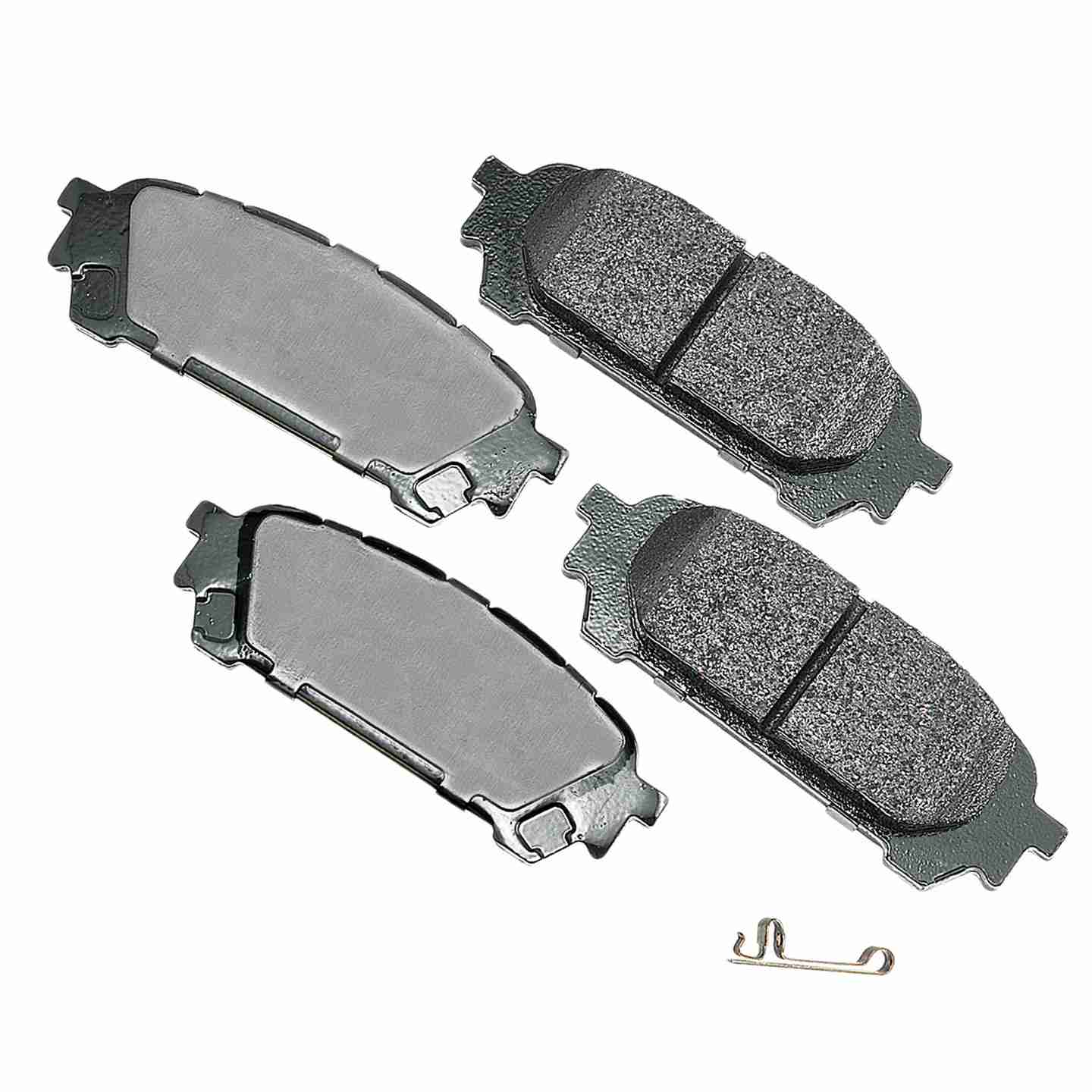 akebono proact disc brake pad set  frsport act1004