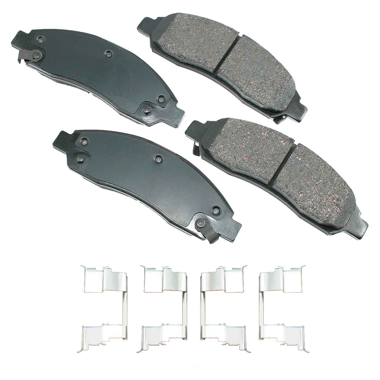 akebono proact disc brake pad set  frsport act1039