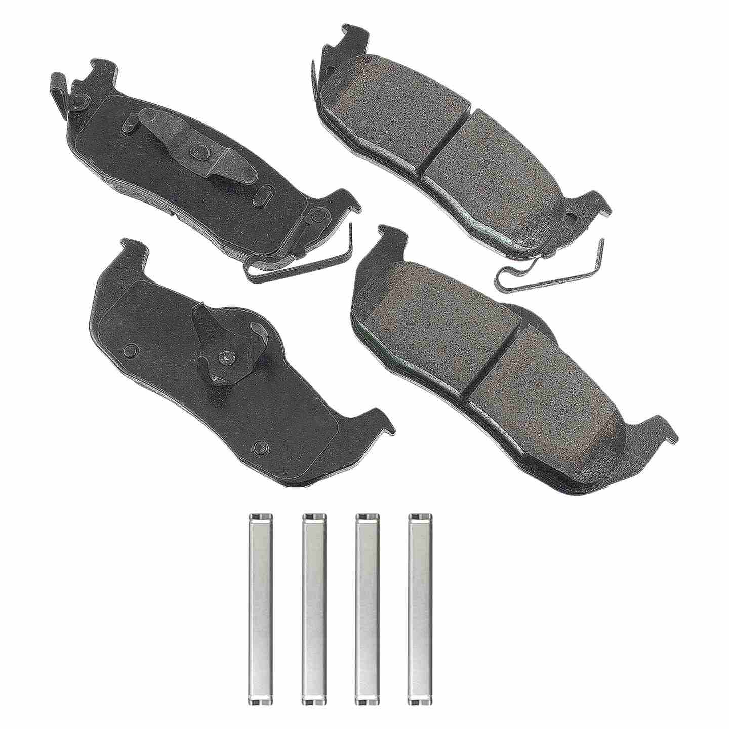 akebono proact disc brake pad set  frsport act1041