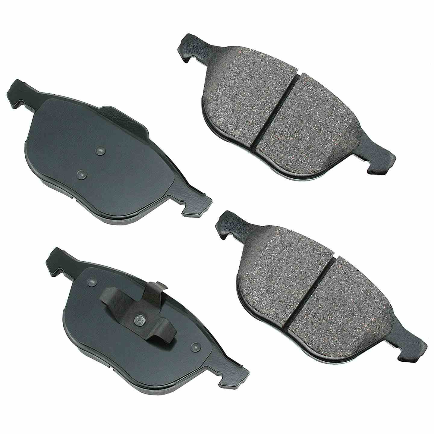 akebono proact disc brake pad set  frsport act1044