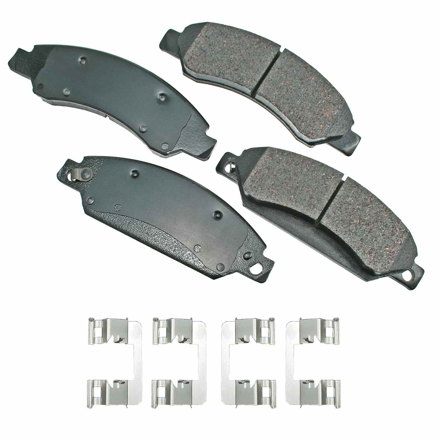 akebono proact disc brake pad set  frsport act1092