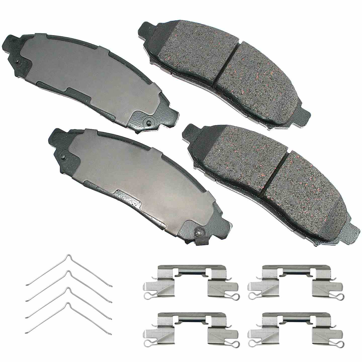 akebono proact disc brake pad set  frsport act1094