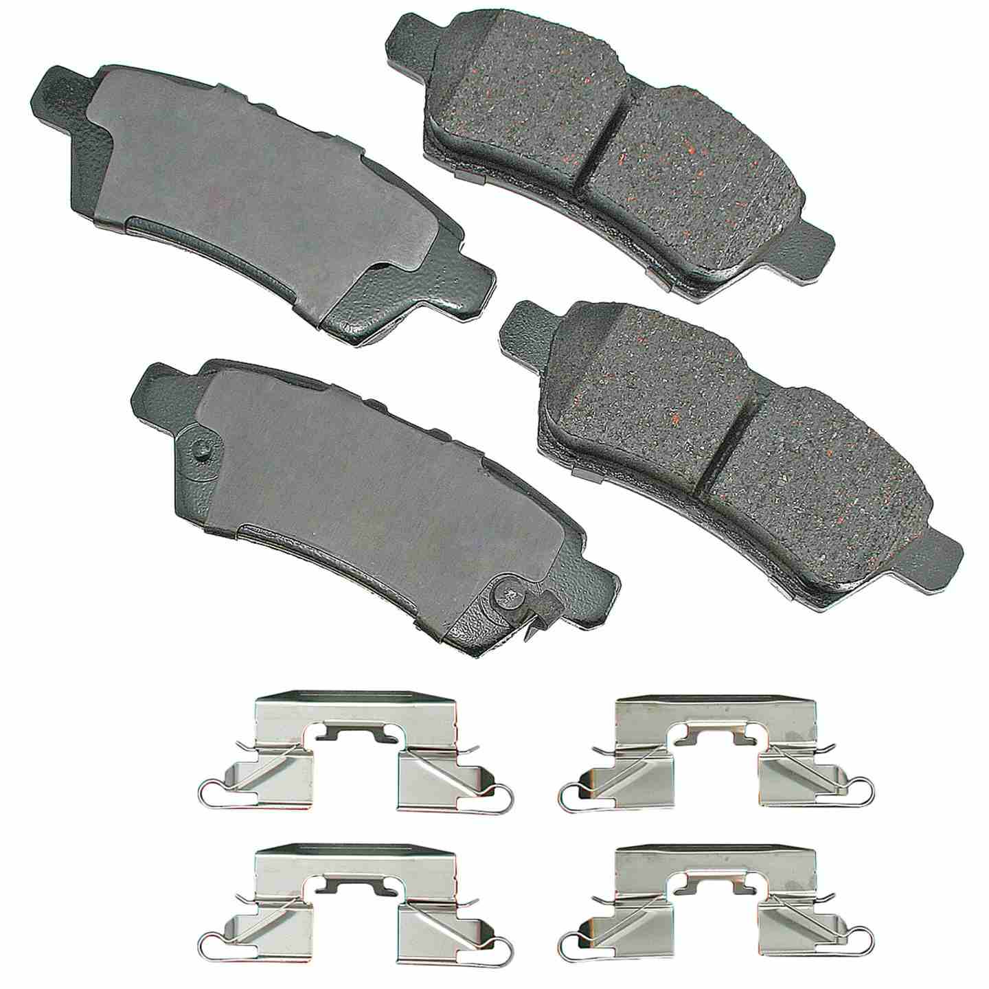 akebono proact disc brake pad set  frsport act1101