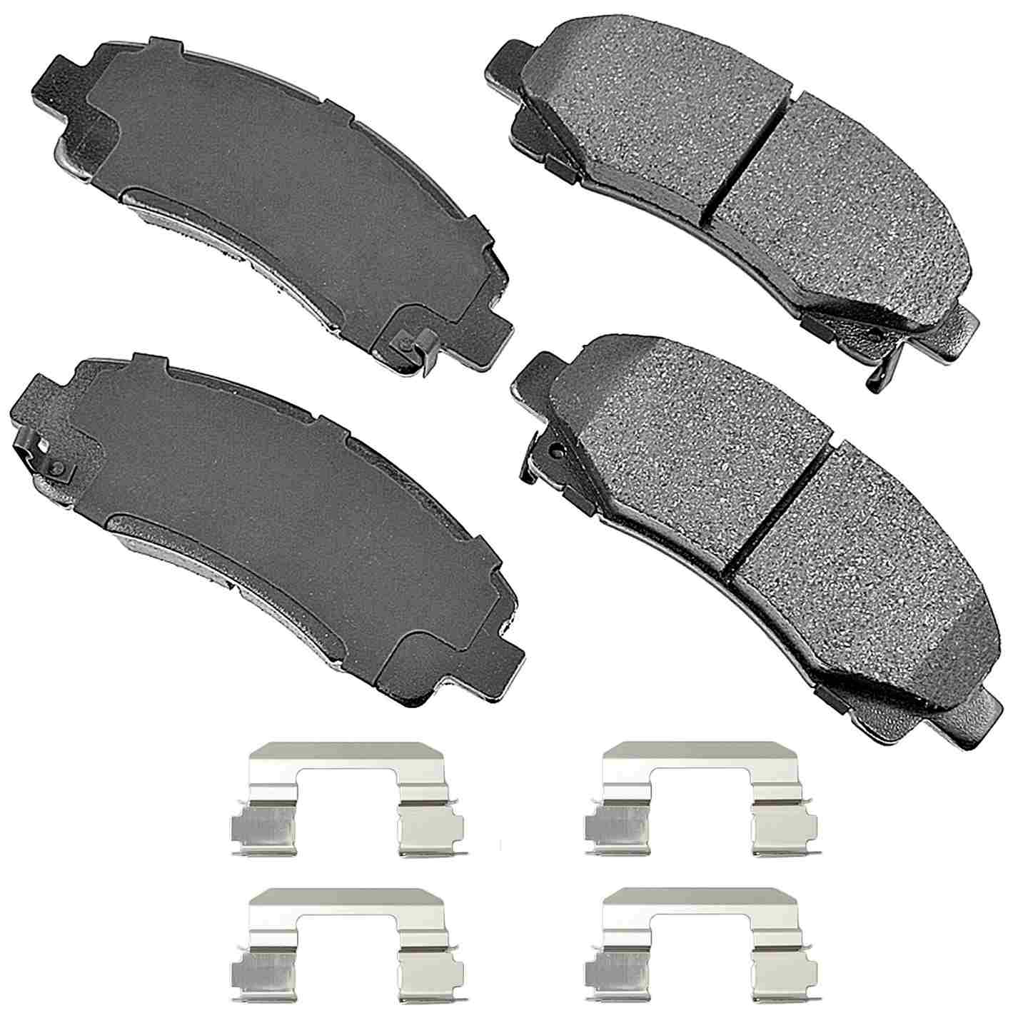 akebono proact disc brake pad set  frsport act1102