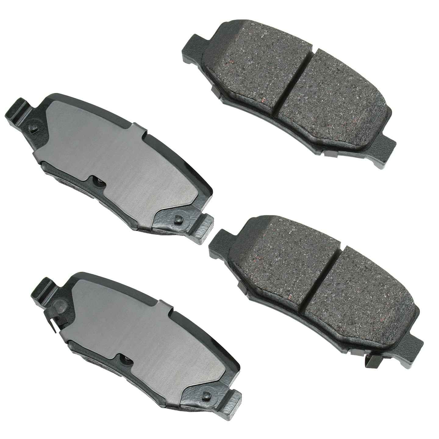 Akebono ProACT Disc Brake Pad Set  top view frsport ACT1274