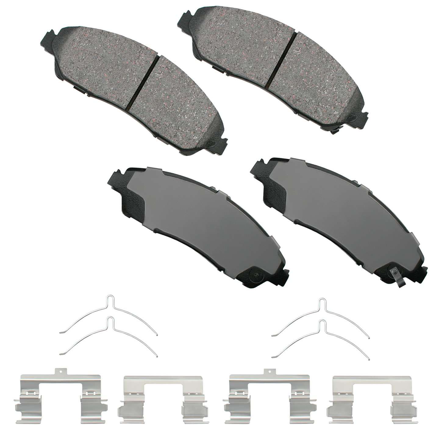 akebono proact disc brake pad set  frsport act1280