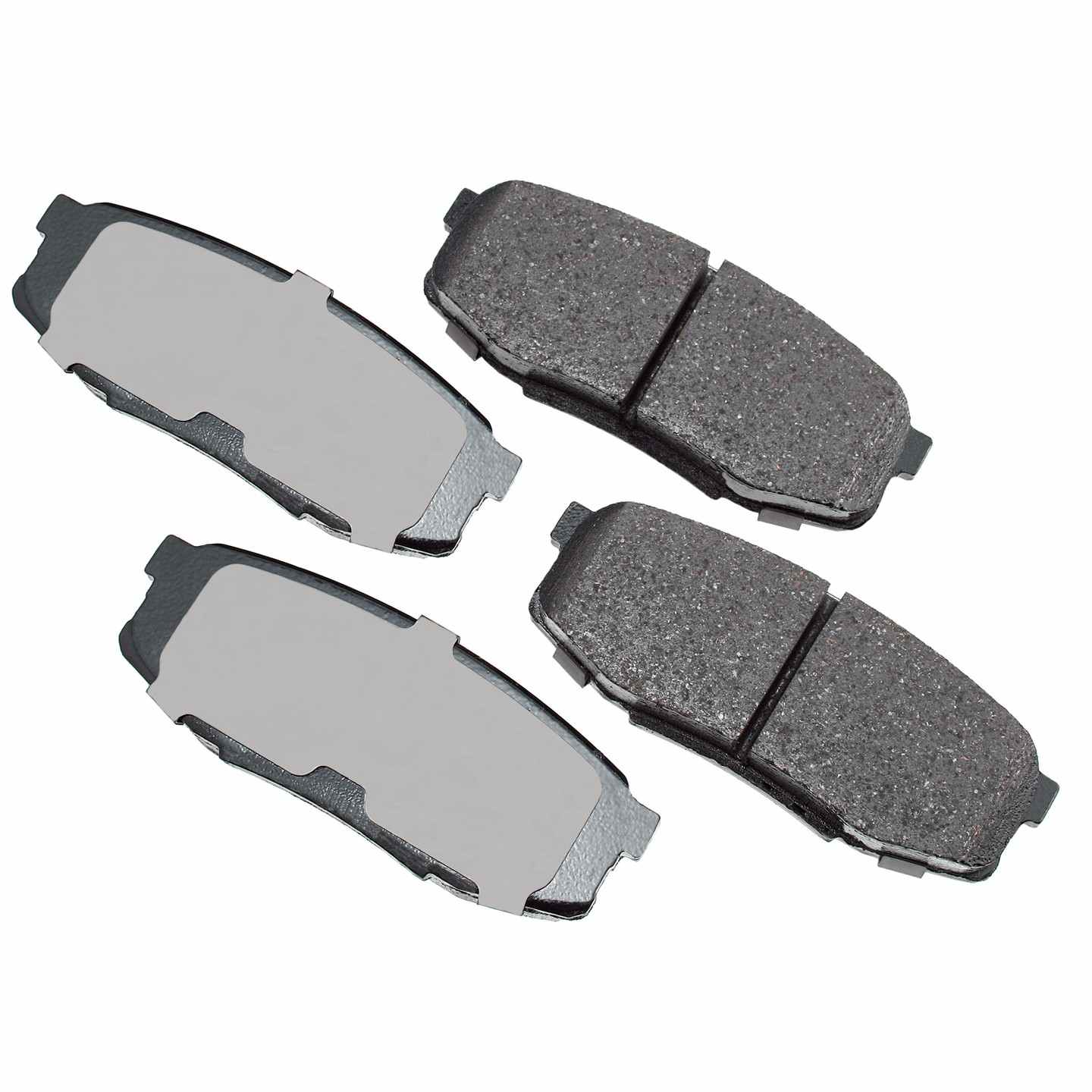 Akebono ProACT Disc Brake Pad Set  top view frsport ACT1304