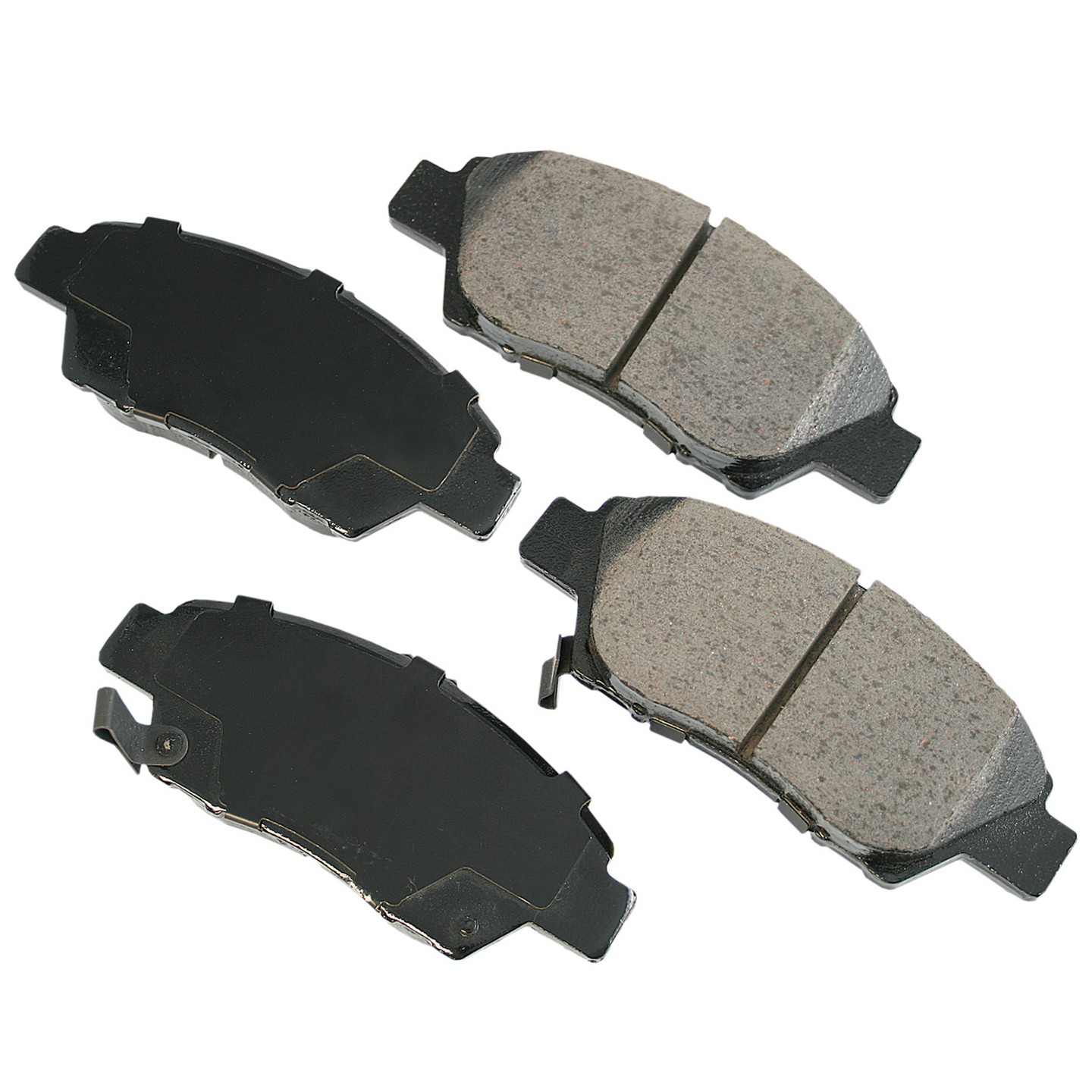 Akebono ProACT Disc Brake Pad Set  top view frsport ACT1394