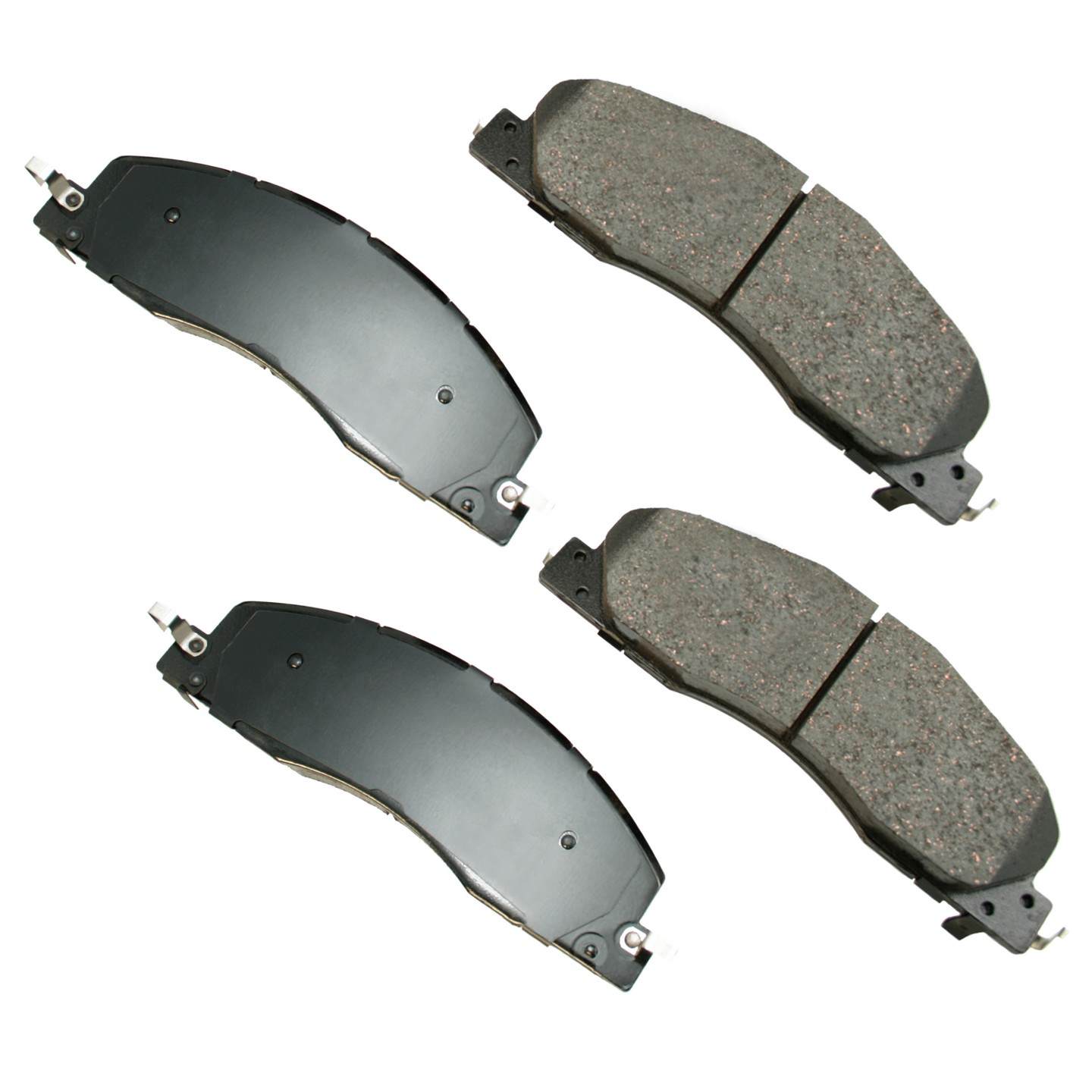 Akebono ProACT Disc Brake Pad Set  top view frsport ACT1399