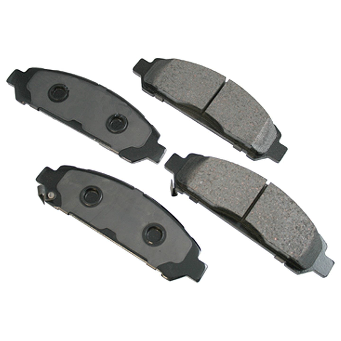 akebono proact disc brake pad set  frsport act1401