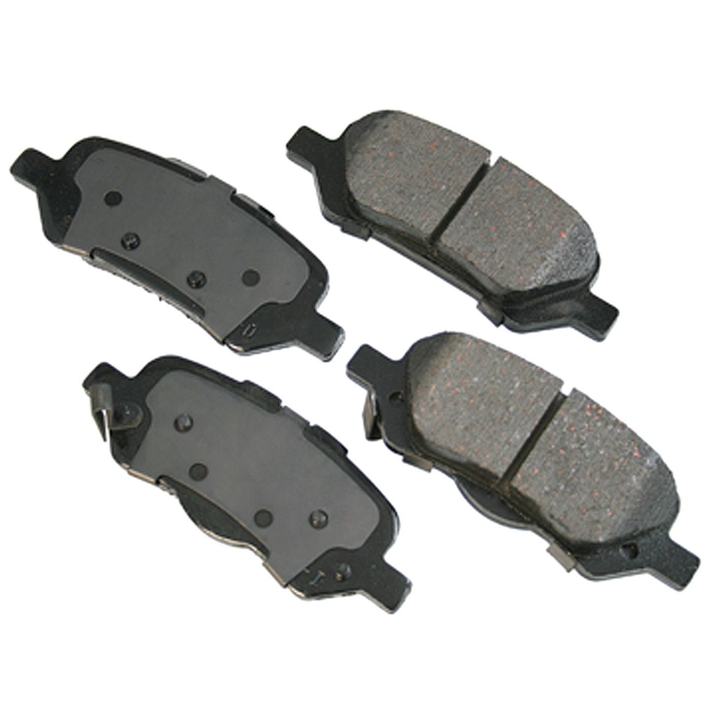 akebono proact disc brake pad set  frsport act1402