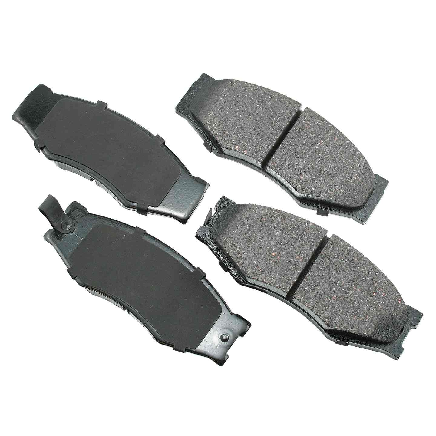 akebono proact disc brake pad set  frsport act266