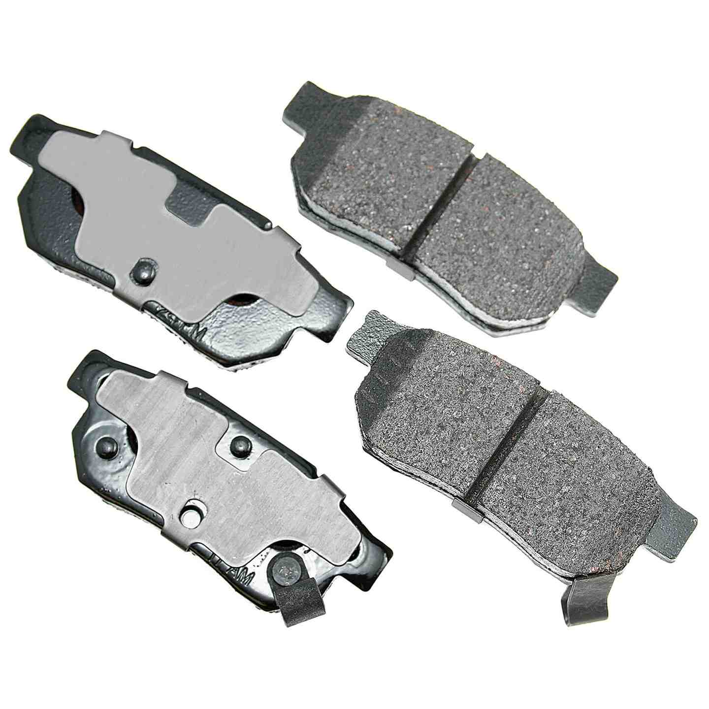 akebono proact disc brake pad set  frsport act374