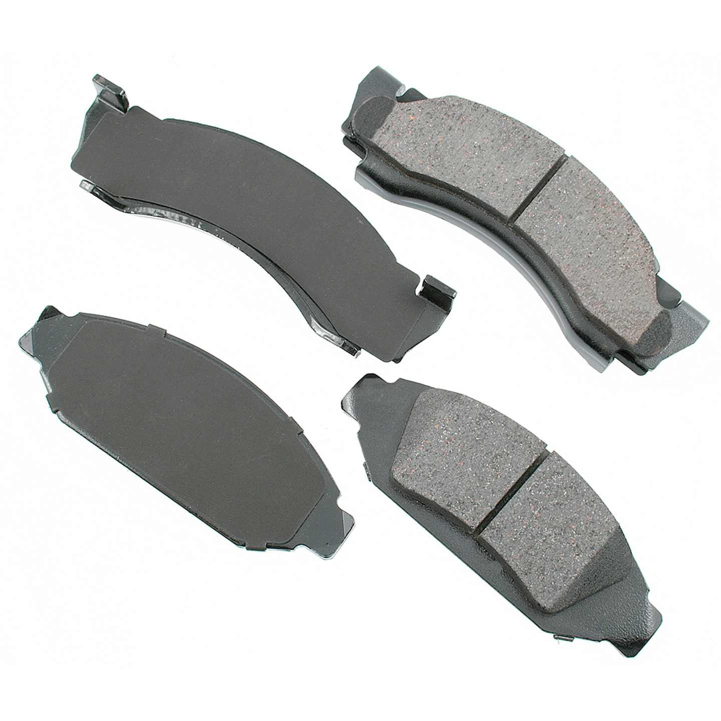 Akebono ProACT Disc Brake Pad Set  top view frsport ACT375