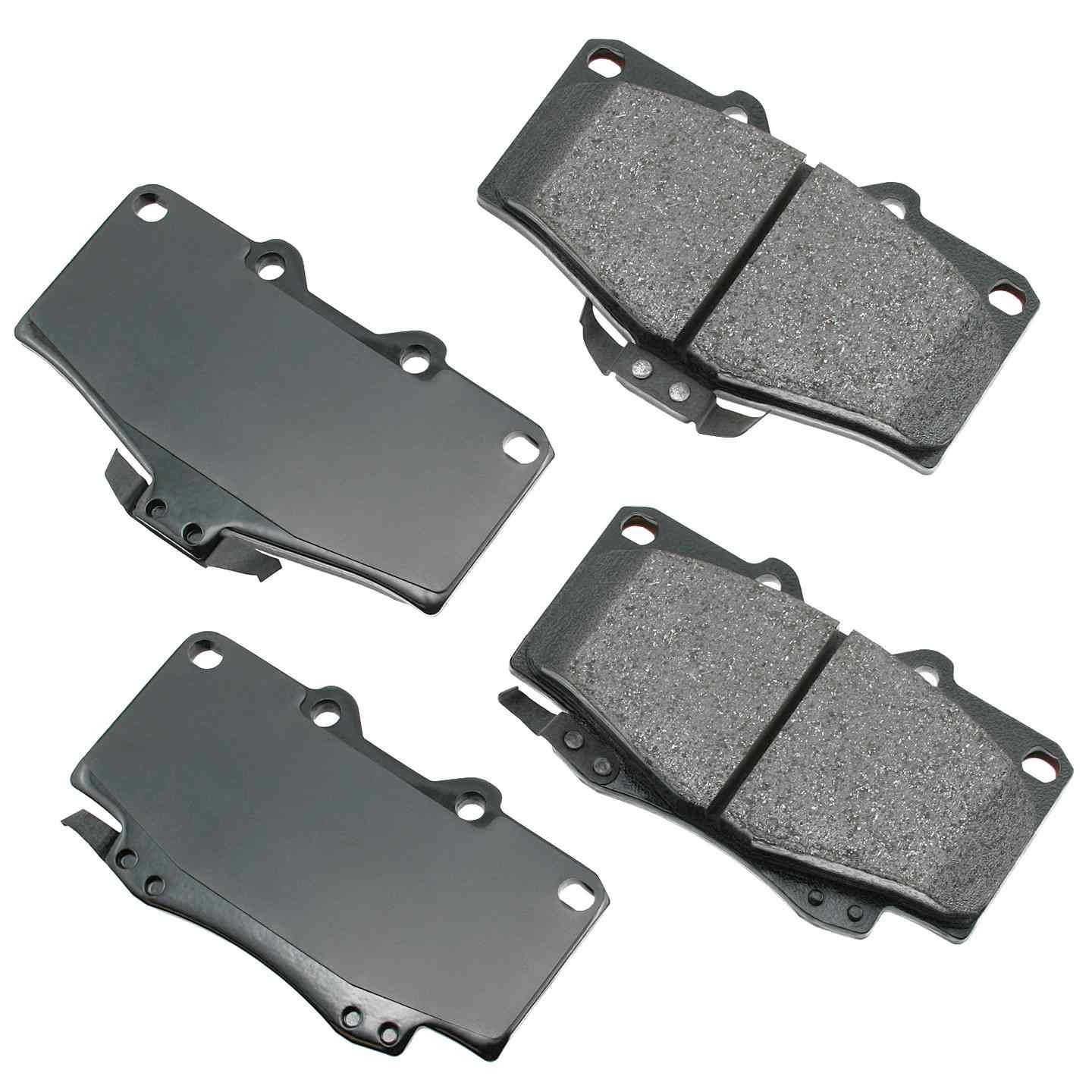 akebono proact disc brake pad set  frsport act436