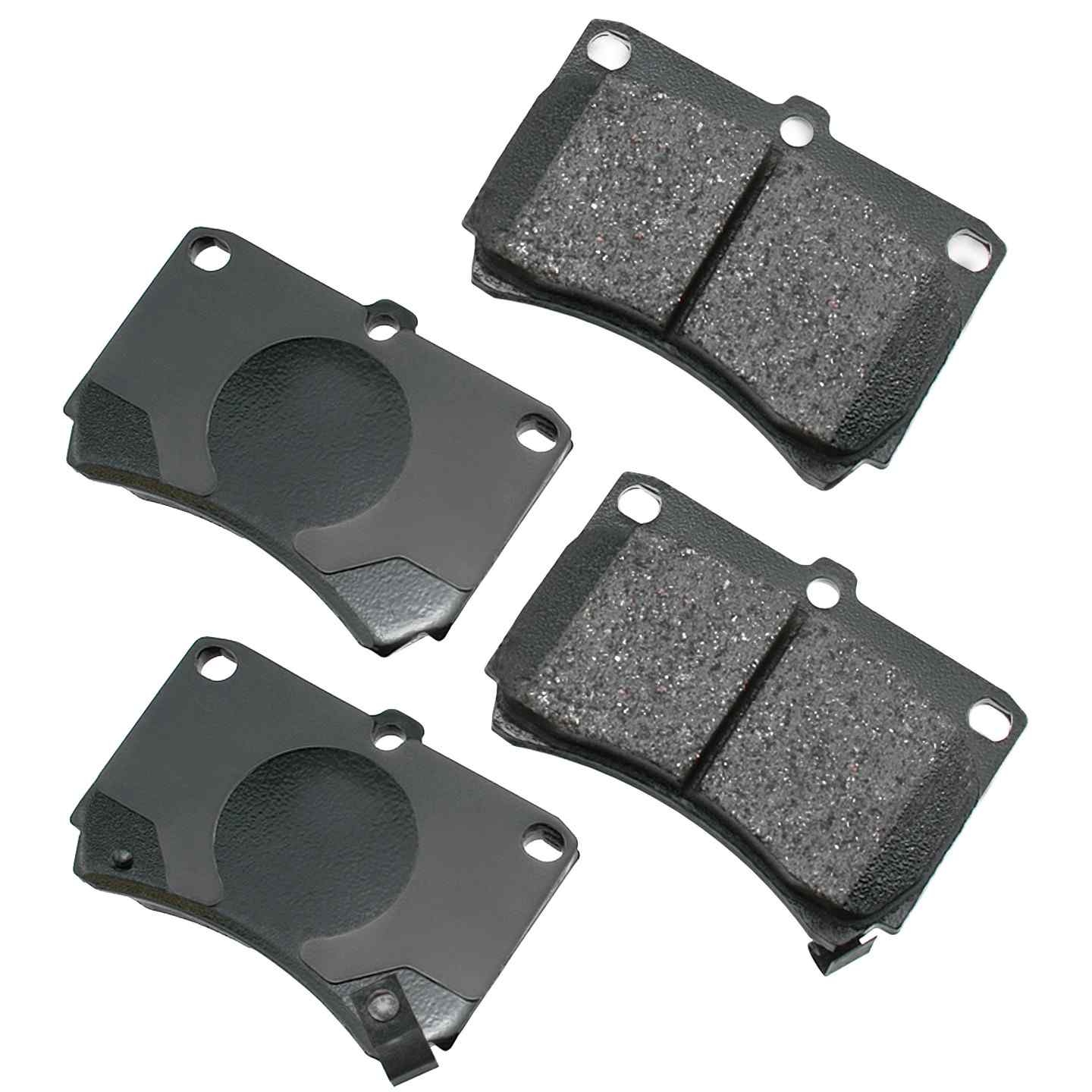 akebono proact disc brake pad set  frsport act466