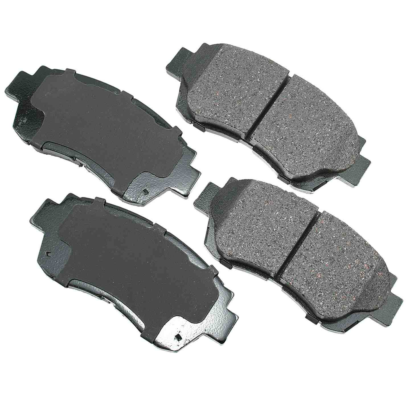 akebono proact disc brake pad set  frsport act476