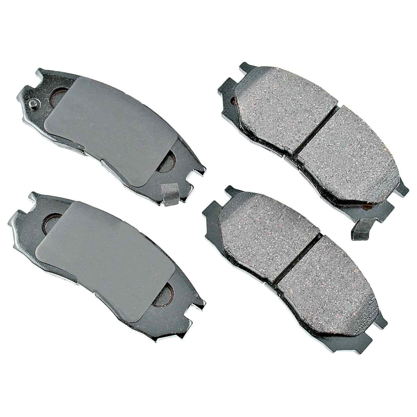 akebono proact disc brake pad set  frsport act484