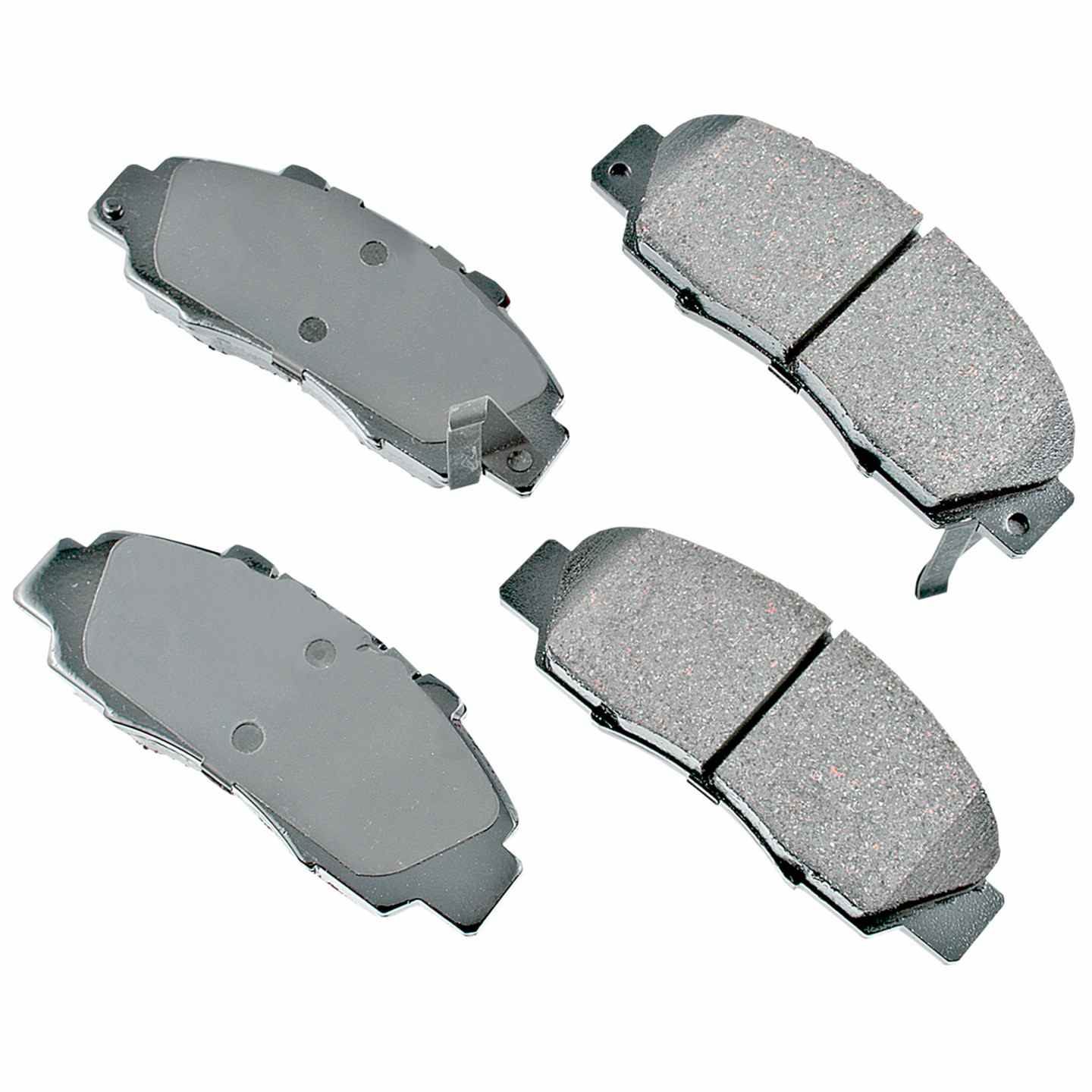 akebono proact disc brake pad set  frsport act503