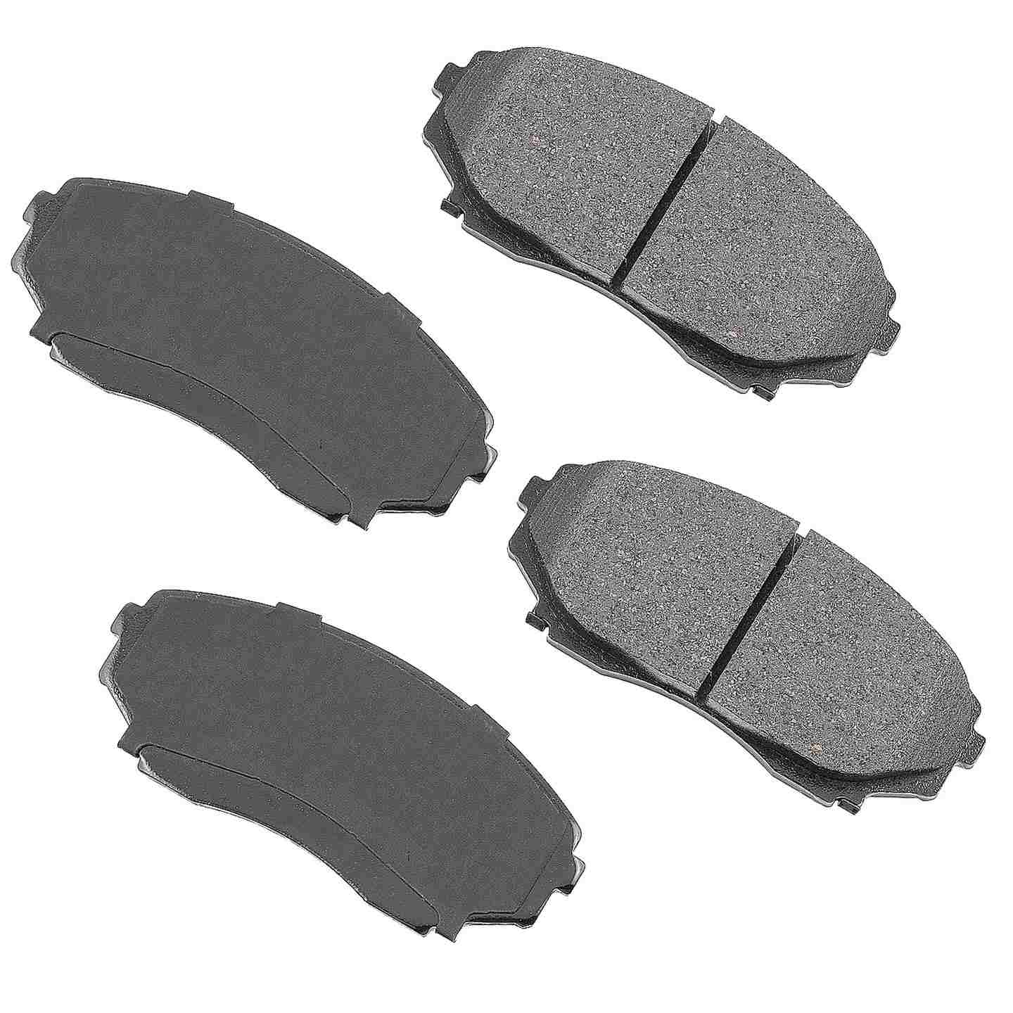 akebono proact disc brake pad set  frsport act551