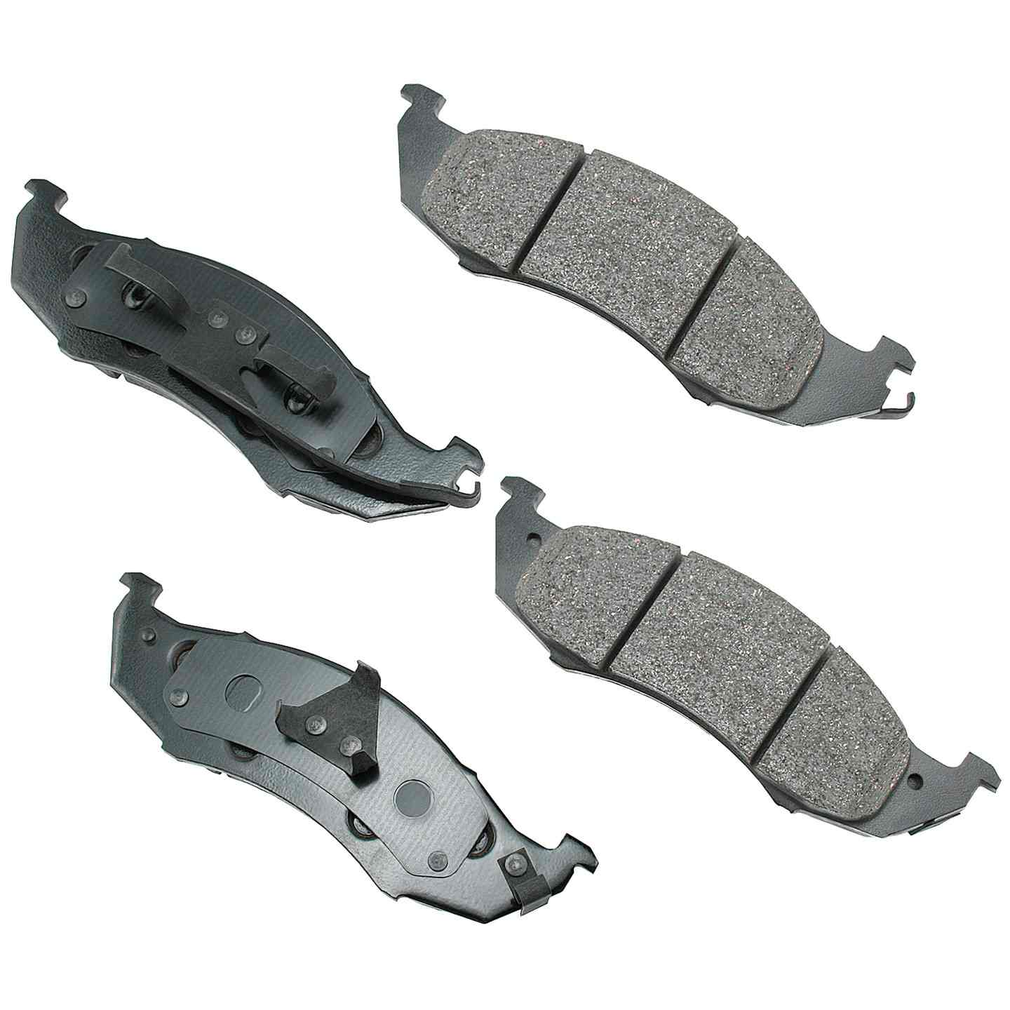 akebono proact disc brake pad set  frsport act576