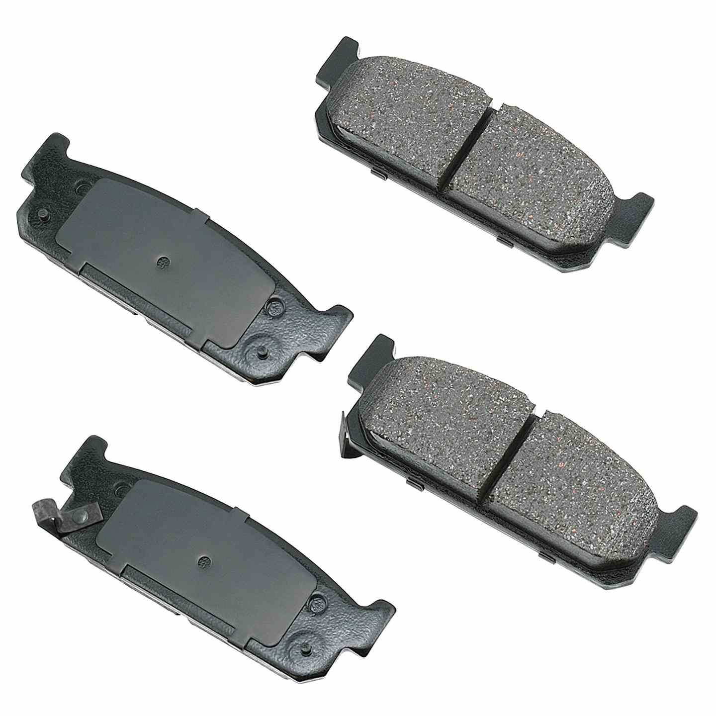 akebono proact disc brake pad set  frsport act588