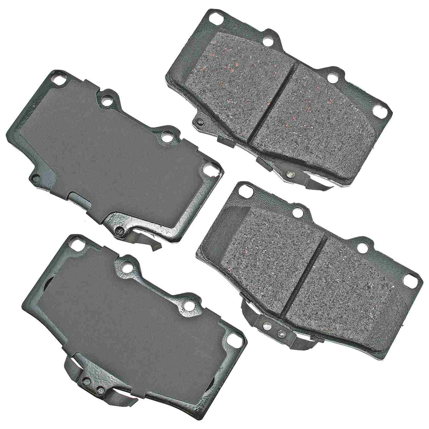 akebono proact disc brake pad set  frsport act611