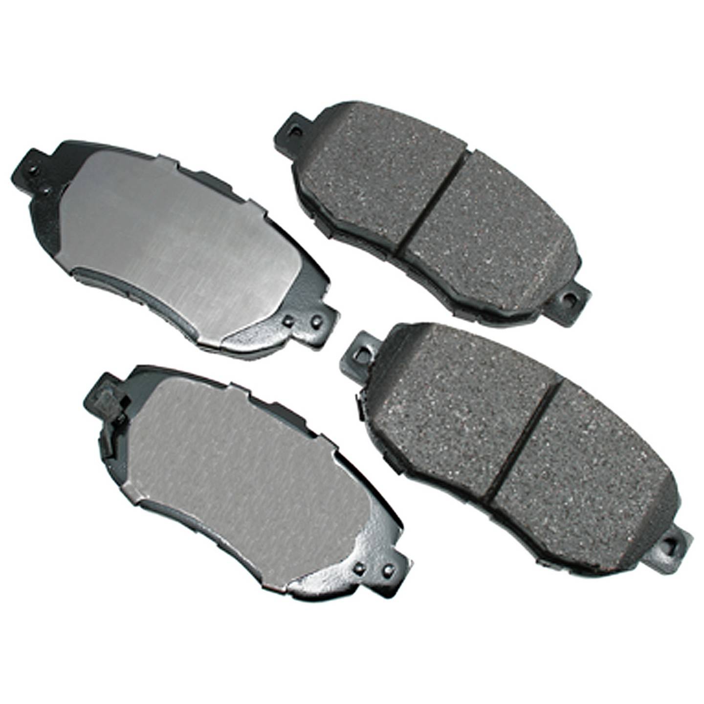 Akebono ProACT Disc Brake Pad Set  top view frsport ACT619