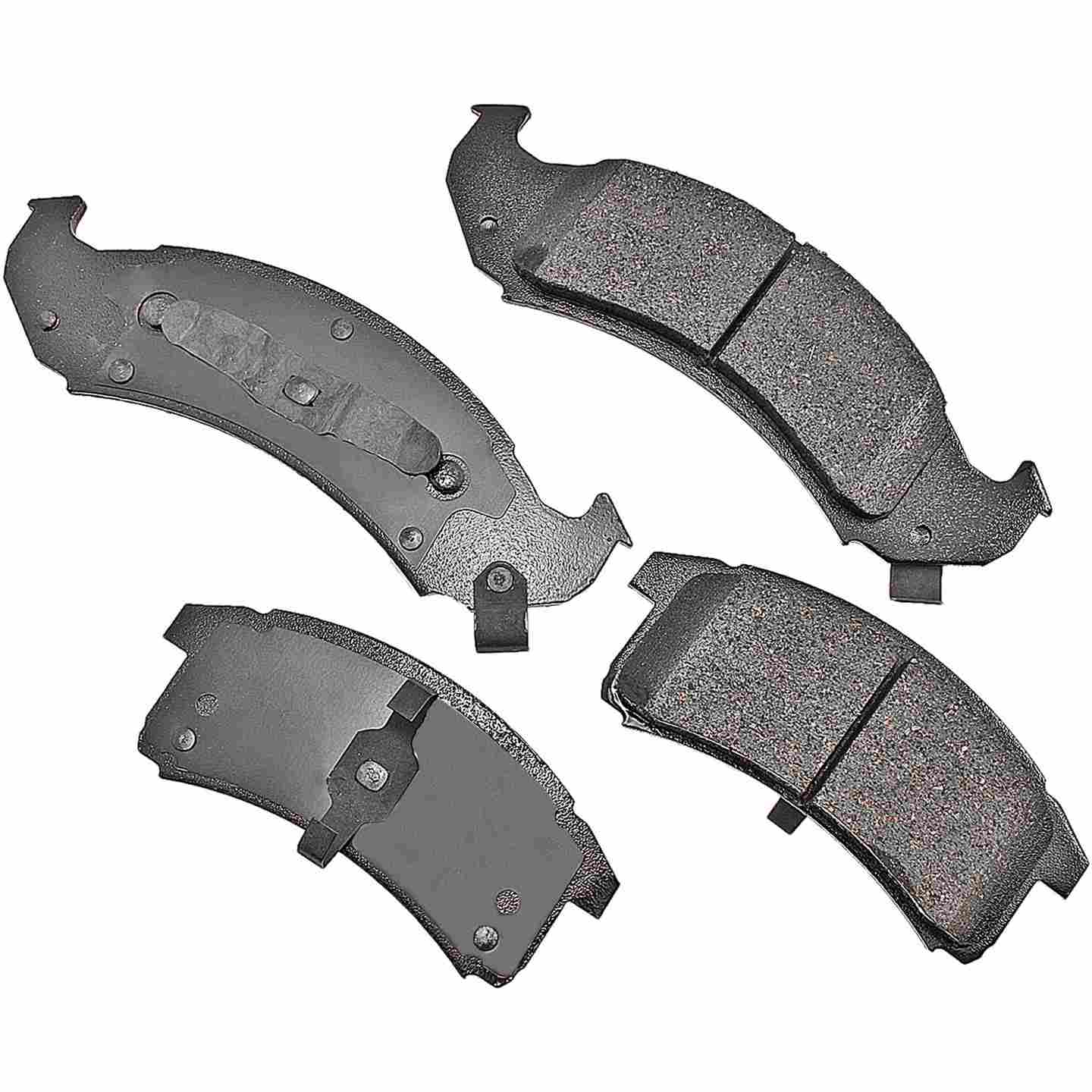 akebono proact disc brake pad set  frsport act623