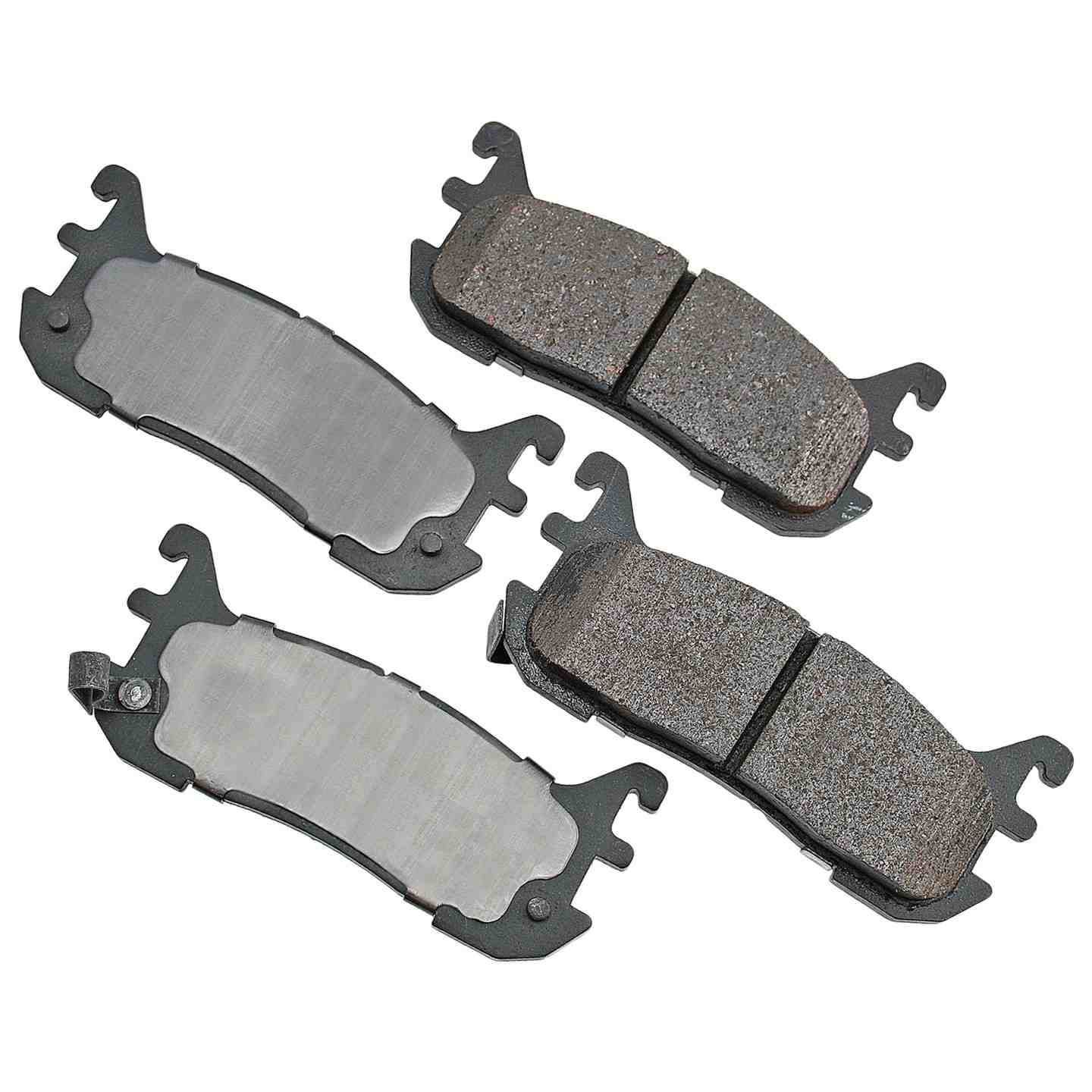 akebono proact disc brake pad set  frsport act636