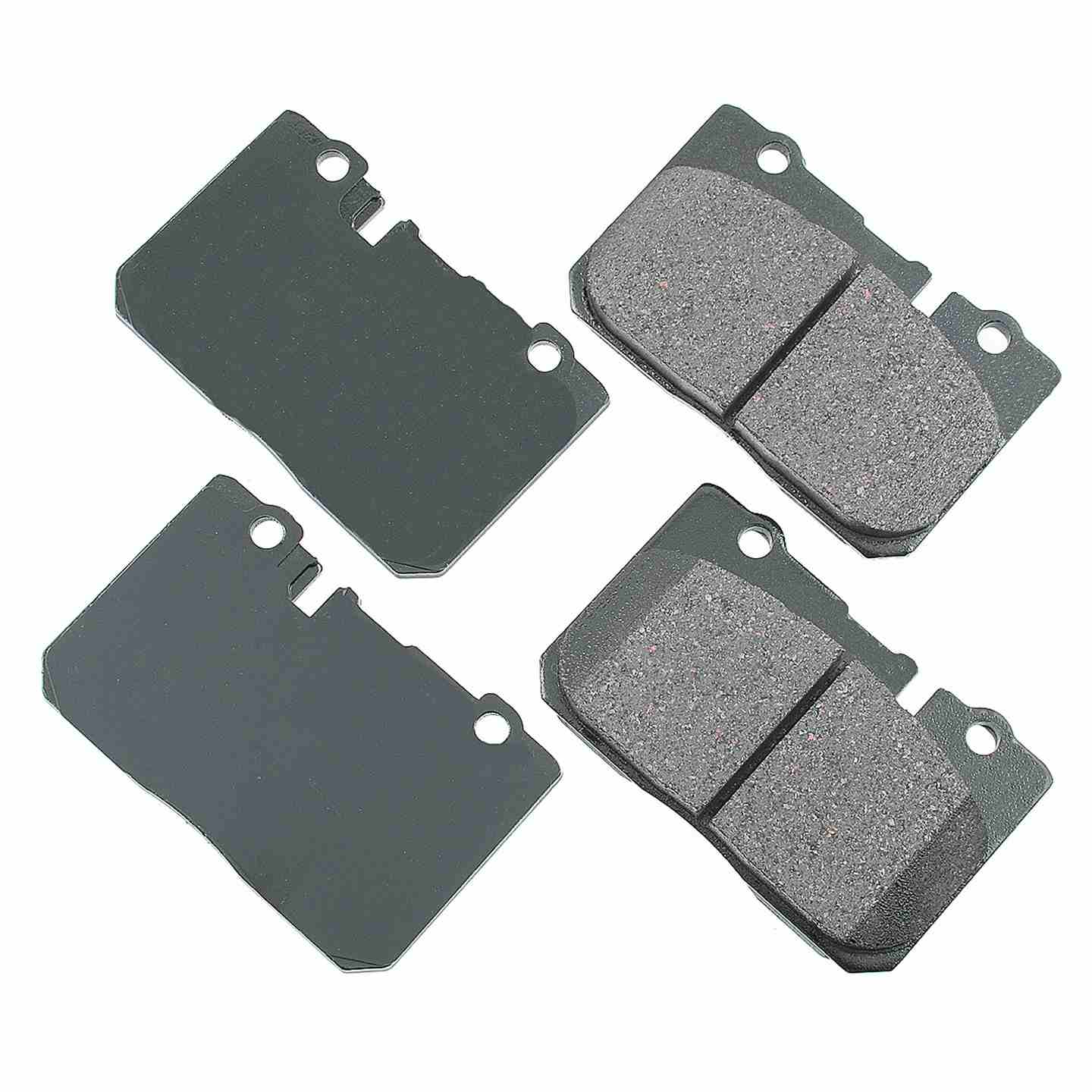 akebono proact disc brake pad set  frsport act665