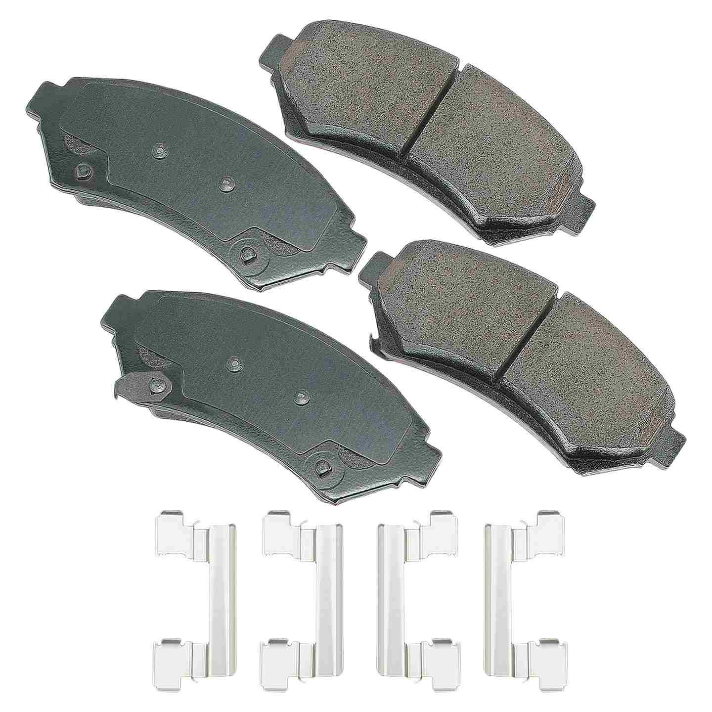 akebono proact disc brake pad set  frsport act699