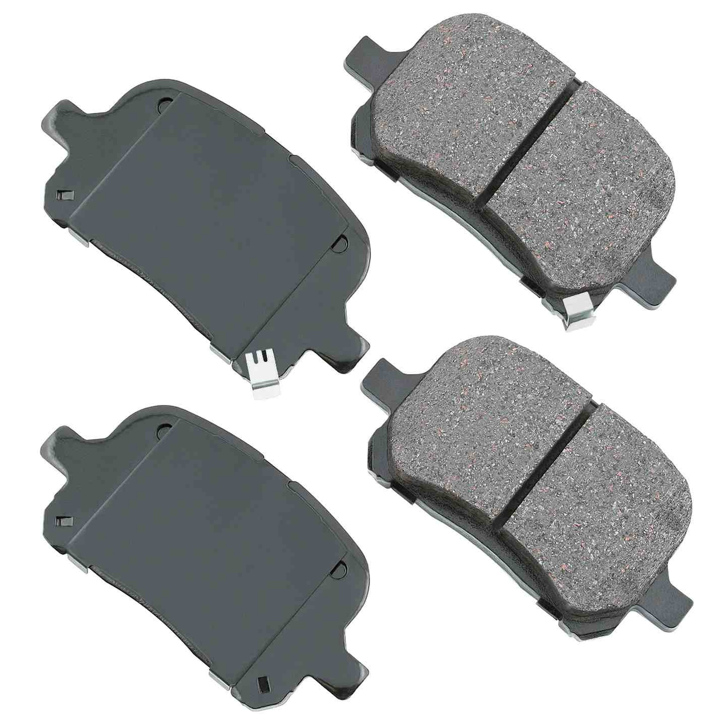 akebono proact disc brake pad set  frsport act707