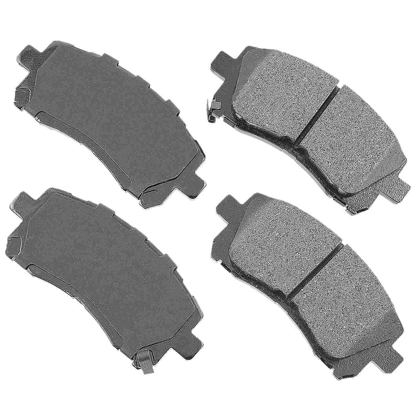 akebono proact disc brake pad set  frsport act721