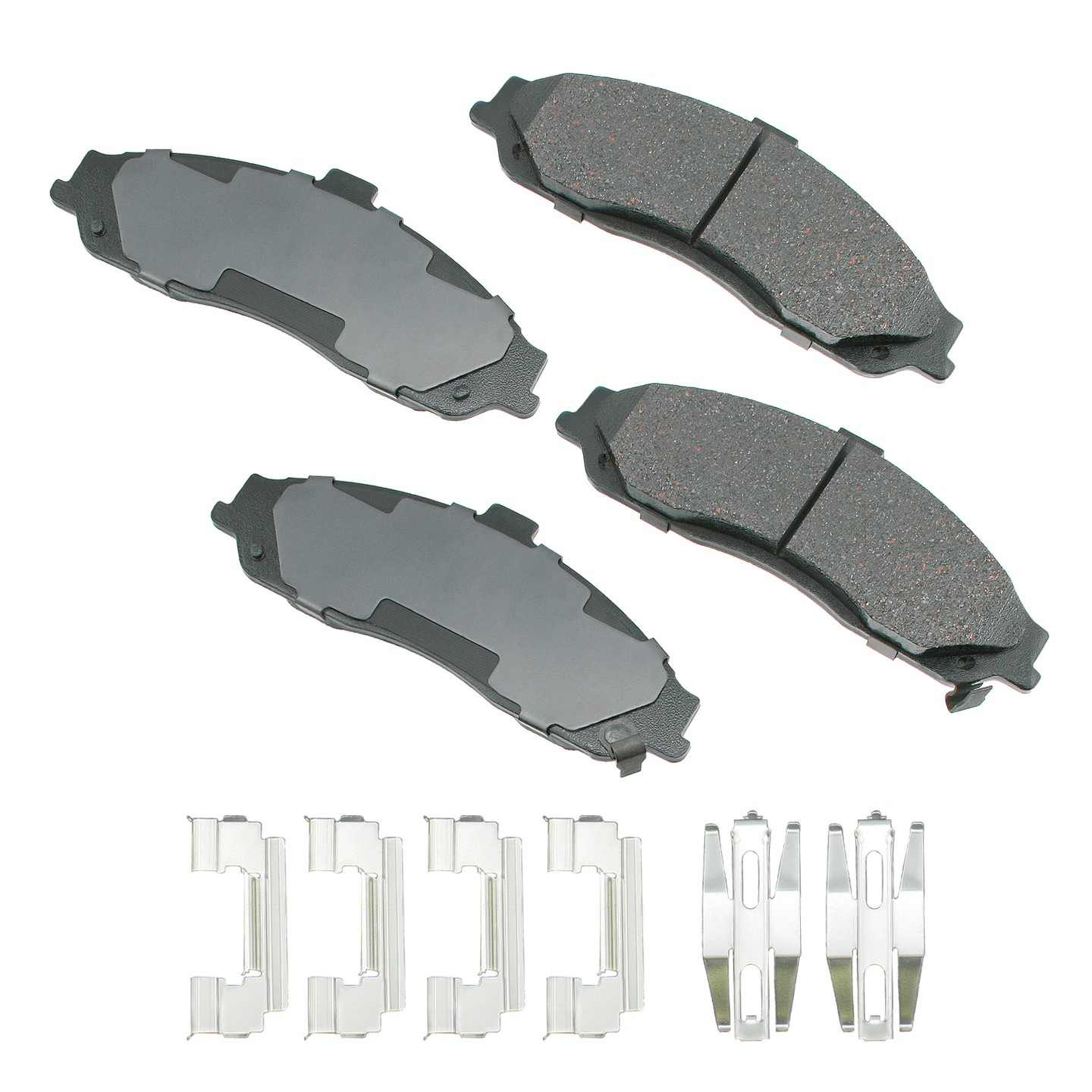 akebono proact disc brake pad set  frsport act731