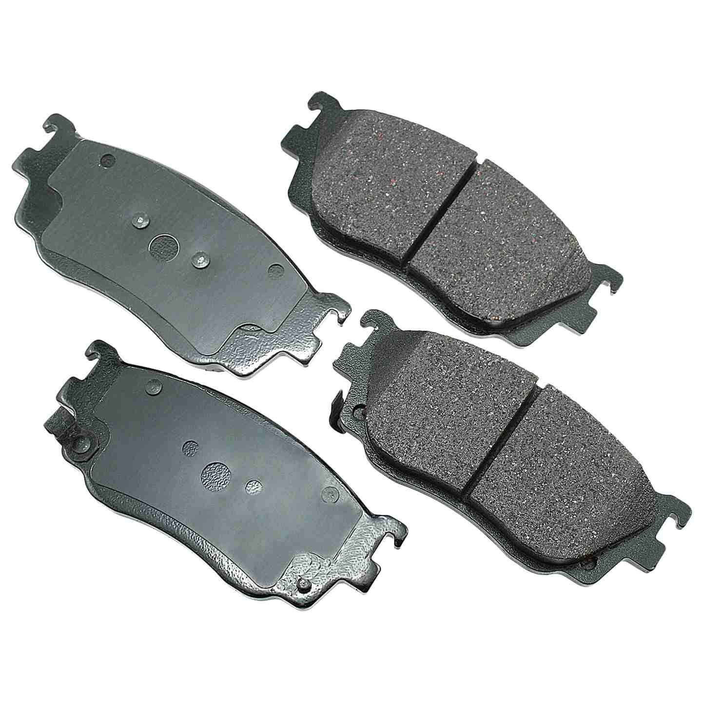 akebono proact disc brake pad set  frsport act755