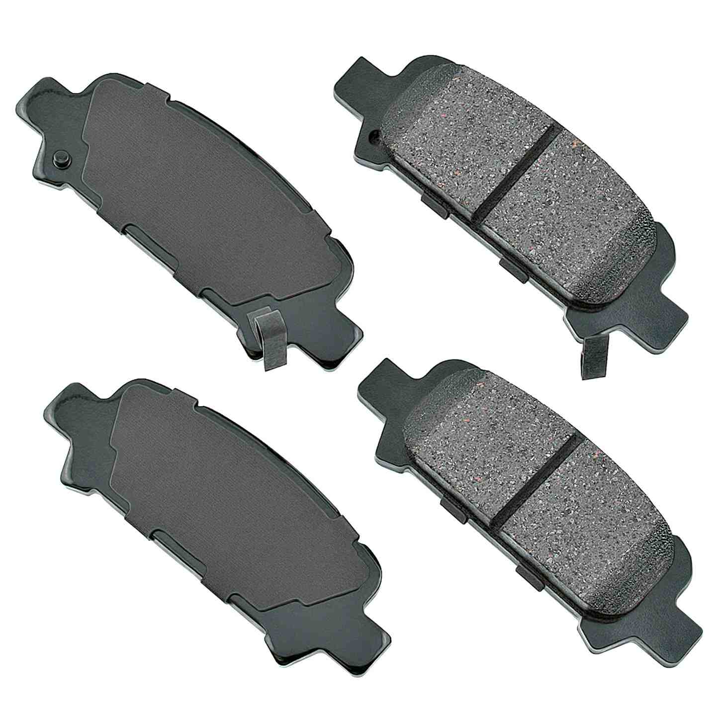 akebono proact disc brake pad set  frsport act770