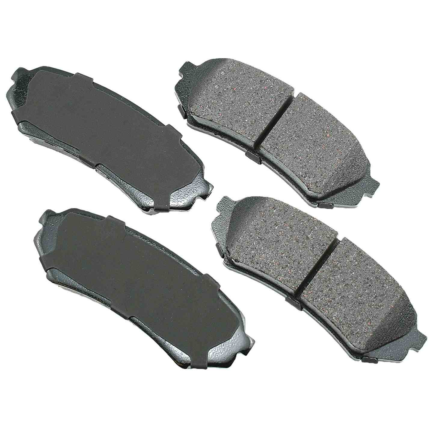 akebono proact disc brake pad set  frsport act773