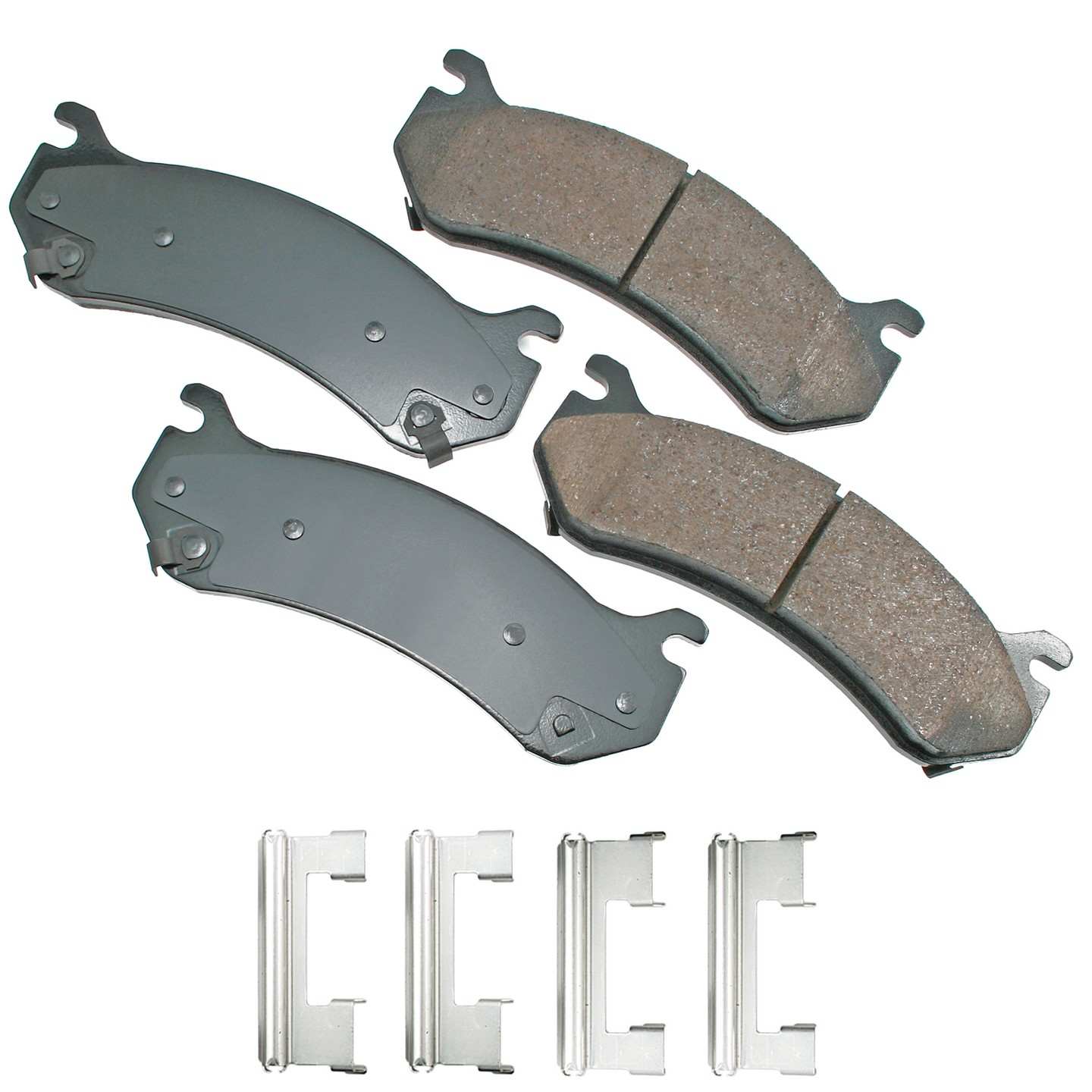 akebono proact disc brake pad set  frsport act785