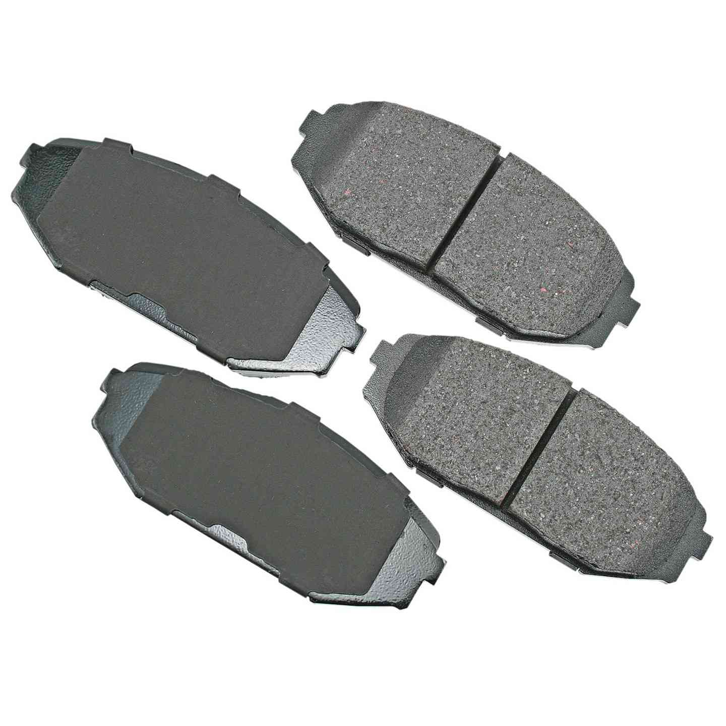 akebono proact disc brake pad set  frsport act793