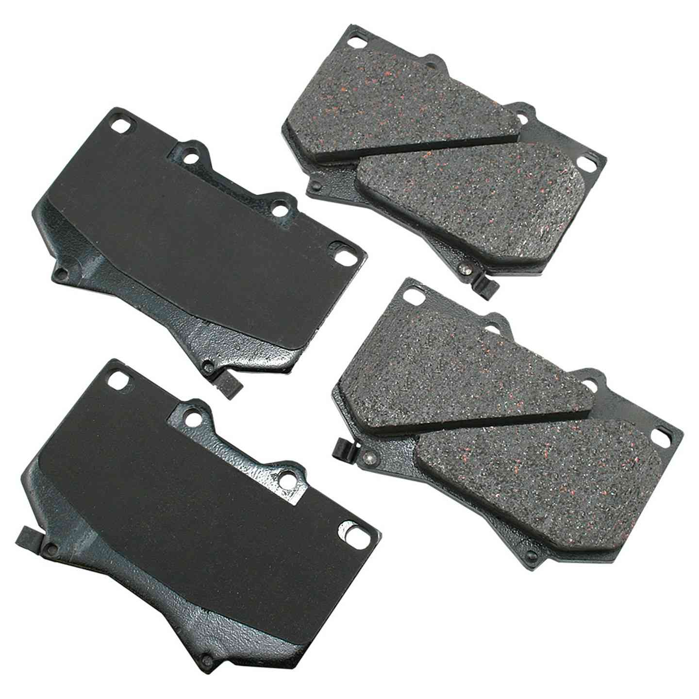 akebono proact disc brake pad set  frsport act812