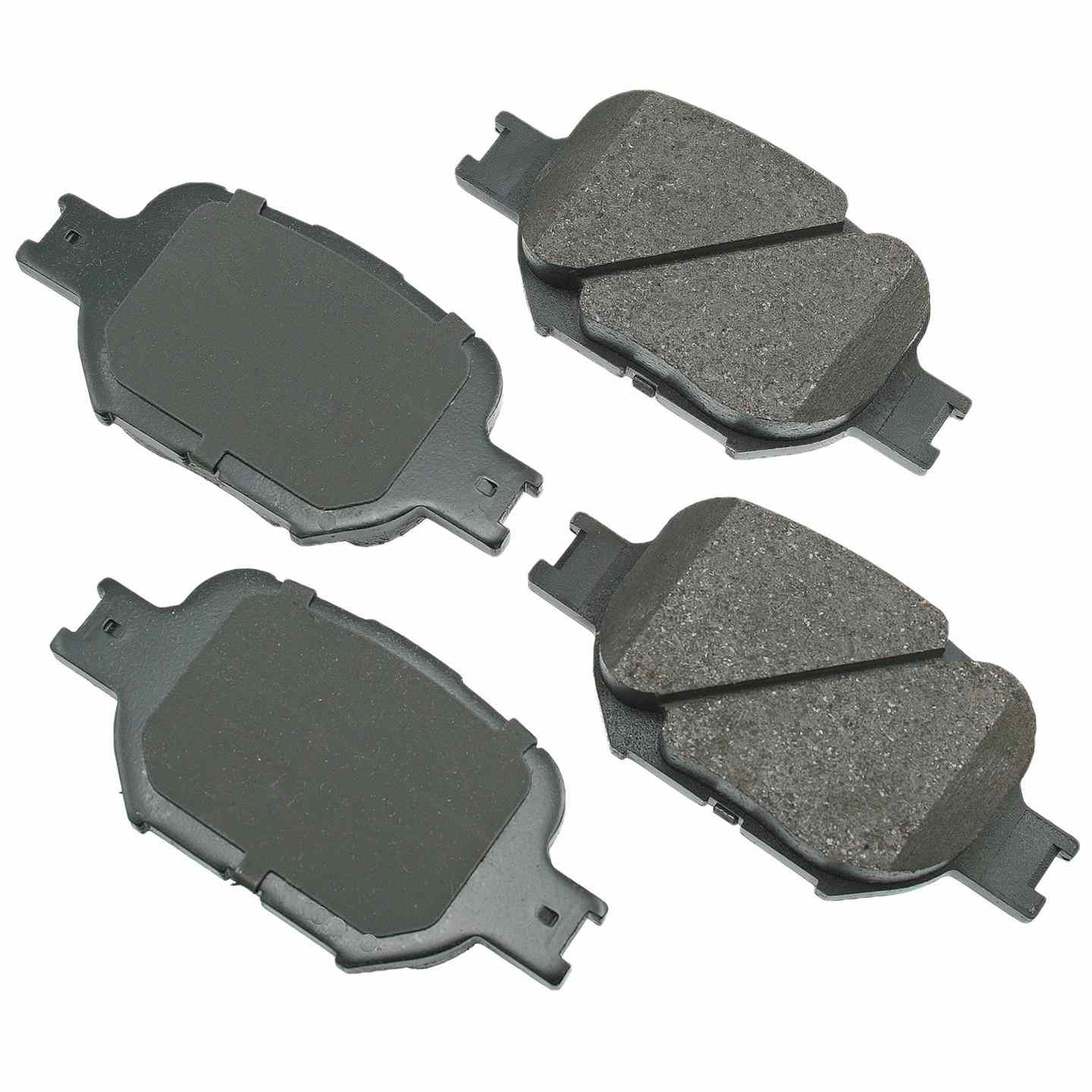 akebono proact disc brake pad set  frsport act817