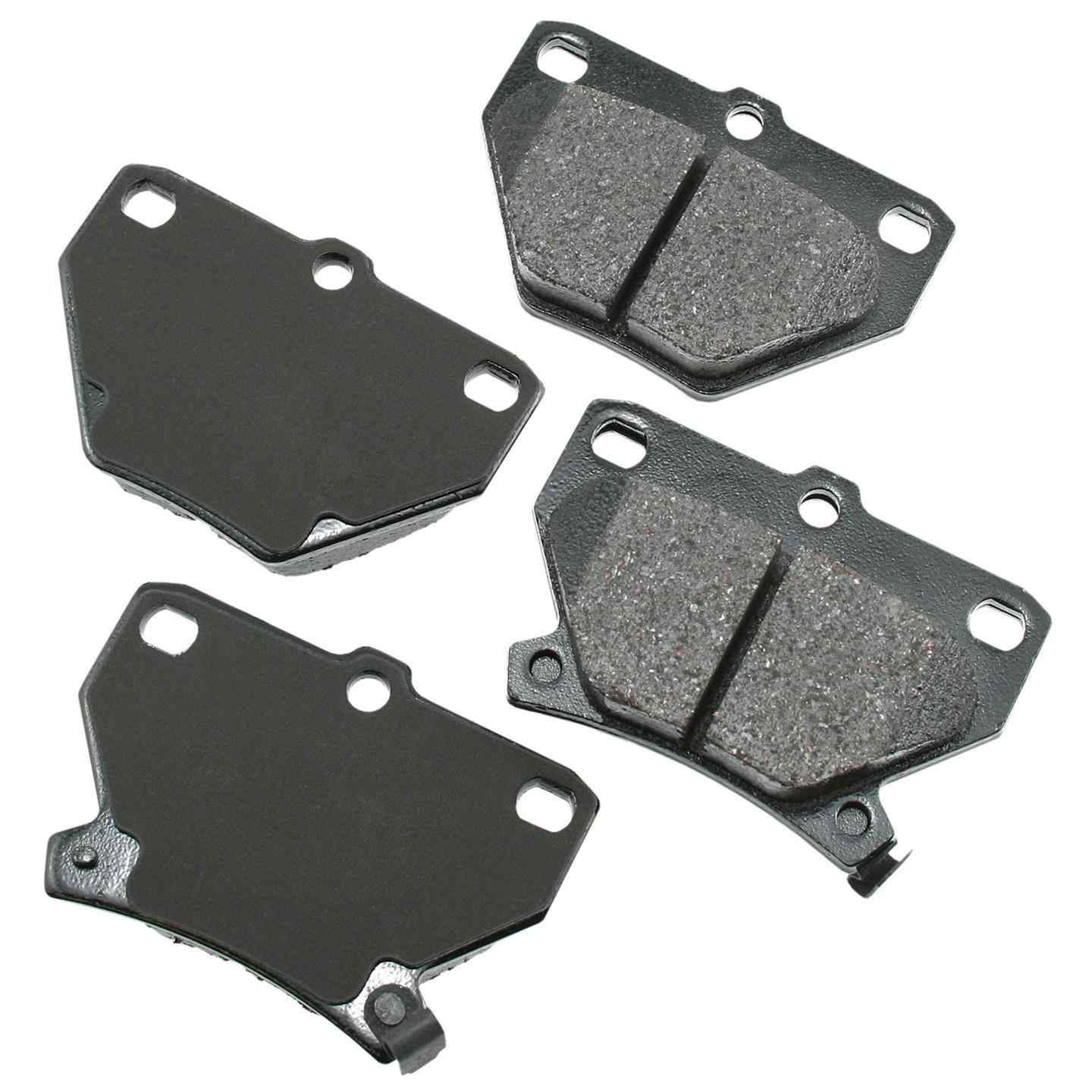 akebono proact disc brake pad set  frsport act823