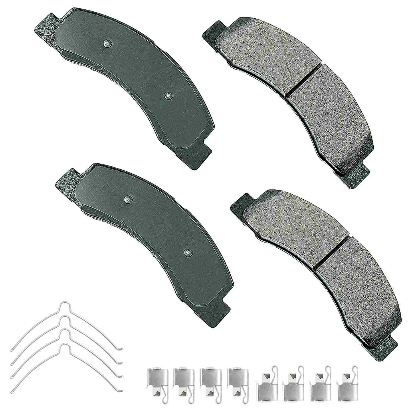 akebono proact disc brake pad set  frsport act824