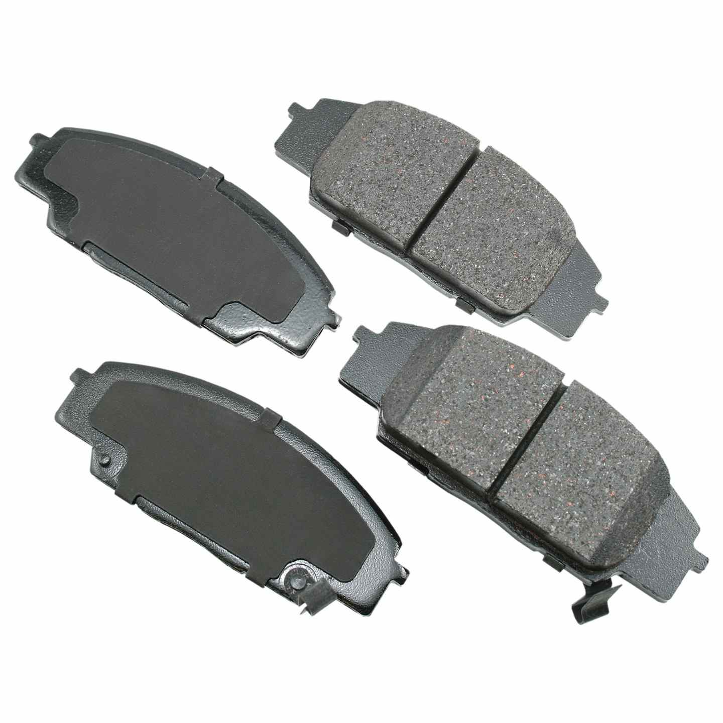 akebono proact disc brake pad set  frsport act829